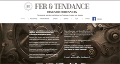 Desktop Screenshot of fer-tendance.com