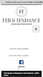 Mobile Screenshot of fer-tendance.com